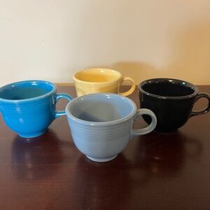 Fiesta Ware Tea Cups